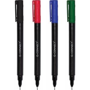Marker do płyt CD/DVD Q-CONNECT, S, 0,4 mm, zielony