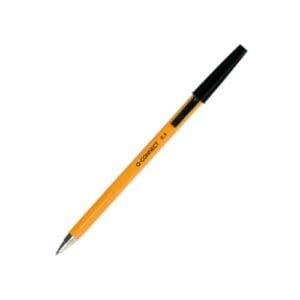 Długopis QCONNECT czarny 0,4 mm