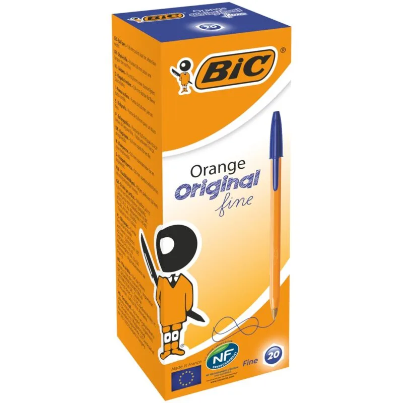 DŁUGOPIS BIC ORANGE NIEBIESKI